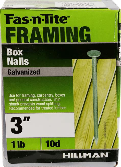 stainless steel box nails lowes|Stainless steel Framing Nails at Lowes.com.